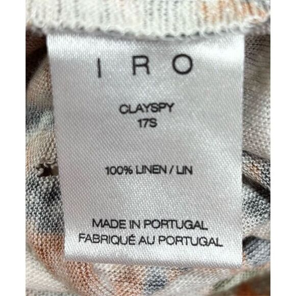 IRO CLAY VALENTINO TIE DYE TEE - MULTI NWT Size Small - Picture 7 of 8